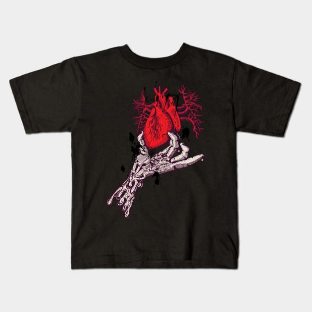 My Plucking Heart Kids T-Shirt by JakeRhodes